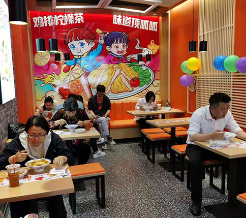 熱烈祝賀江蘇常熟如意餛飩閩江東路店盛大開業！