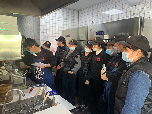 蘇州如意餛飩二區吳江區紅燒牛肉面、重慶小面、碗雜面新品集中培訓并考核